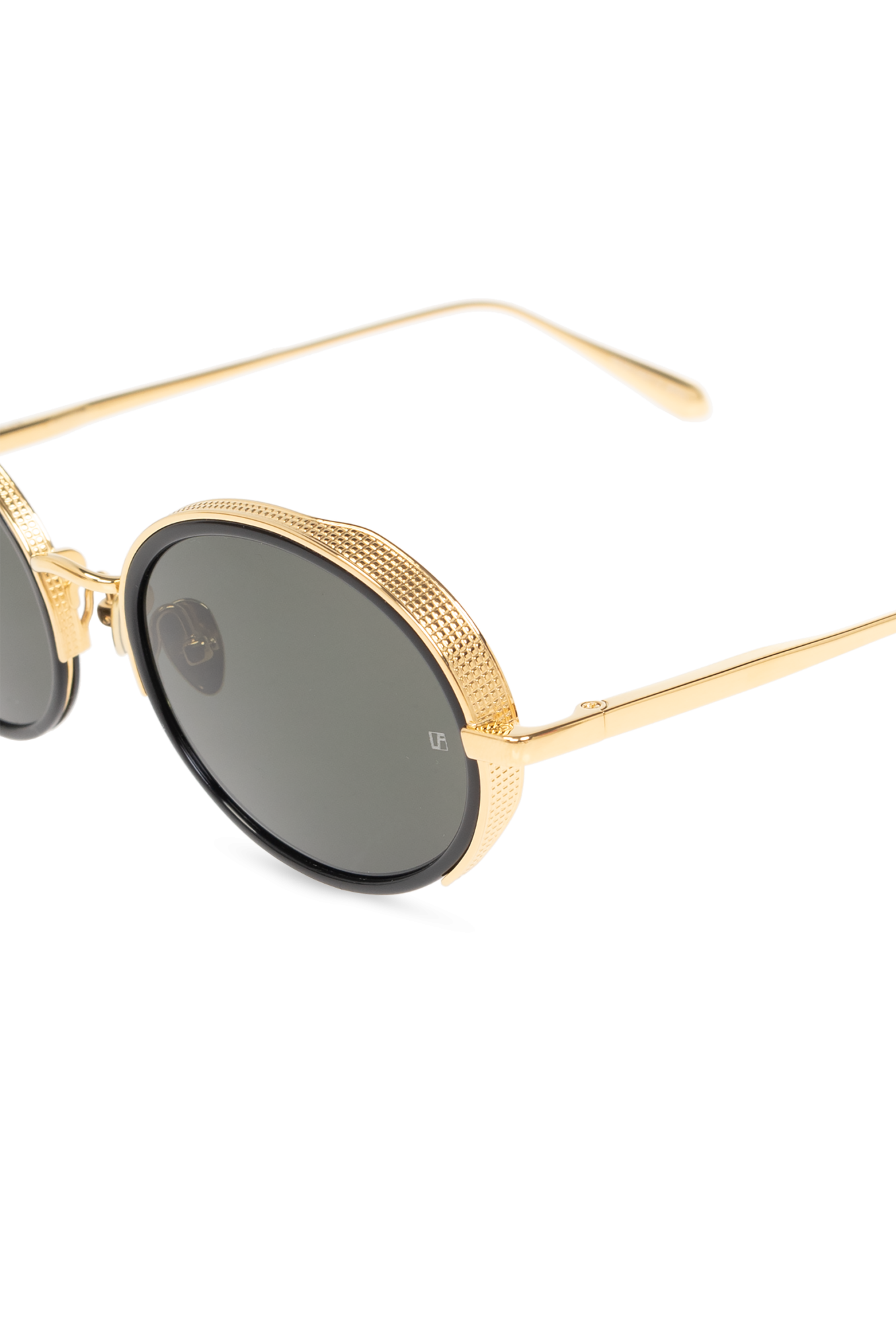 Gold Sunglasses Linda Farrow - Vitkac AS